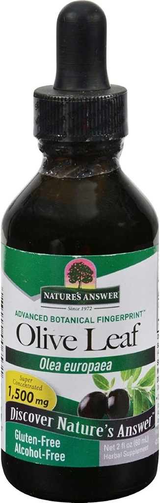 La réponse de la nature Oleopein Olive Leaf, favorise la santé et le bien-être dans l'ensemble* Sans alcool, sans gluten et sans casher (2 Fl Oz (paquet de 2))