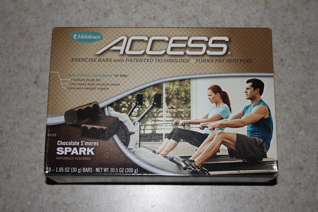Barres d'accès Melaleuca-Chocolate S'mores Spark
