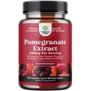 Supplément de grenade avancé antioxydante Superfood - Supplément de polyphénols d'extrait de grenade naturelle pour la santé cardiaque et le soutien articulaire - Reds Superfood Capsules en poudre pour hommes et femmes 180ct
