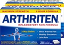 Formule de douleur inflammatoire - Concentration maximale - Formule de 6 heures - 28 Caplets (paquet de 2)
