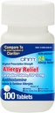 Ohm Allergie Pilules - Loratadine Allergie 24 heures de soulagement non somnolent pour allergies saisonnières, éternuement - Loratadine 10 mg Antihistamine pour un soulagement efficace des symptômes non somnolents 24 heures sur 24 - 100 Compte