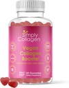Simply Collagen® Vegan Collagen Booster Gummies for Women & Men - Promotes Youthful & Beautiful Skin, Hair, Nails & Lashes - Key Amino Acids & Antioxidants with Biotin, Vitamins A,C, & E