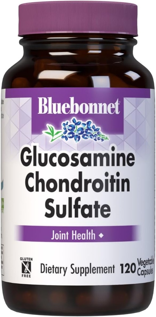 Supplément au sulfate de glucosamine de BlueBonnet, 120 Nombre