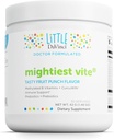 DAVINCI Little Mightest Vite - Multivitamine pour les enfants avec des probiotiques et des prébiotiques - Supporte la fonction du système immunitaire, la santé de Gut et la santé du cerveau* - Flacon de punch de fruits - 30 portions (42 g)