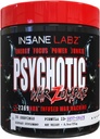 Insane Labz Psychotic War Zombie High Stimulant Pre Workout Powder, Extreme Lasting Energy, Focus and Pump with Beta Alanine, L-Arginine, 30 Servings (Grape)