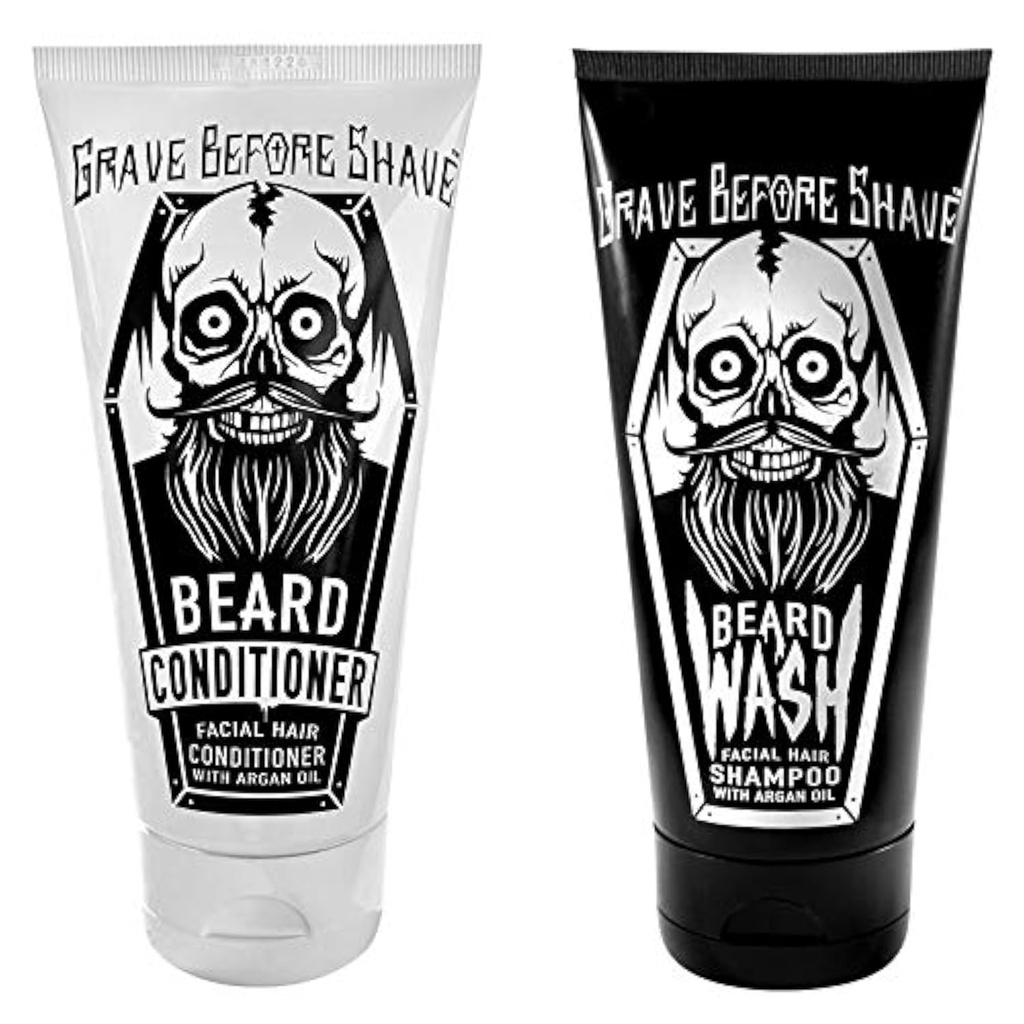 Grave avant ShaveTM Laver les barbes et Conditioner Pack