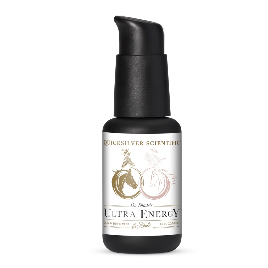Quicksilver Scientific Dr. Shade Ultra Energy - Liposomale Adrénal Adaptogène, Énergie + Supplément de soutien cognitif avec Rhodiola, Reishi, Ashwagandha pour les femmes + hommes (1,7 fl oz / 50ml)