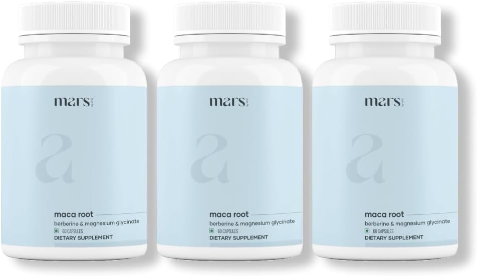 mars par GHC Maca Root Capsules 180 Capsules (paquet de 3)