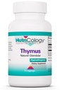 Nutricologie Thymus Supplément - Thymus Tissu, Extrait glandulaire, 1000mg Thymus brut Glandulaire, Ovin, Lyophilisé, Hypoallergénique - 75 Compte
