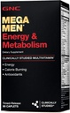 GNC Mega Hommes Énergie et métabolisme Multivitamines Augmentation de l'énergie, du métabolisme et de la combustion de calories