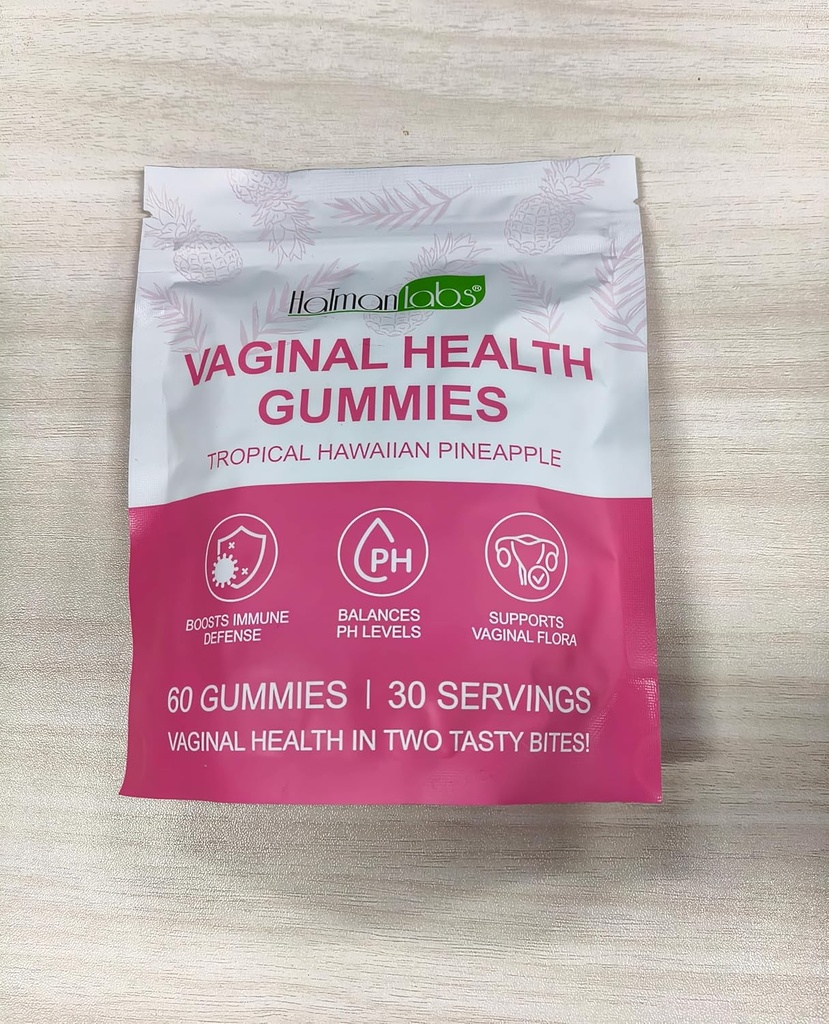 Vital Sourcing Feminine Balance Gummies, Vaginal Probiotics for Women, Pineapple Gummies, Revitalize Vaginal Health, Optimize PH Balance - Probiotics for Digestive Health