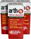 Topique analgésique de soulagement de la douleur Roll-on avec la capsaïcine pour le soulagement de la douleur pénétrante profonde, la capsaïcine chaude pour atténuer la douleur de l'arthrite et des douleurs musculaires, 9 oz