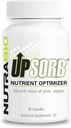 NutraBio UpSorb - Supplément BioPerine- Enhancer de biodisponibilité nutritive avec extrait de poivre noir - 60 capsules végétales