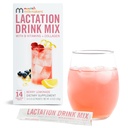 Munchkin® Laitmakers® Supplément de boisson d'allaitement au mélange avec des vitamines B/collagène/fenugrec et chardon de lait pour les mères allaitantes, Cimonade des baies, 14 comtes