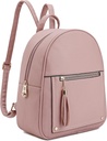Montana West Girls Sac à Dos Cadeaux de poursuite pour les enfants Sac à Dos antivol avec Zipper et Tassel sécurisé
