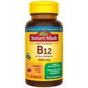 Nature faite vitamine B12 3000 mcg, facile à prendre Sublingual B12 pour le soutien du métabolisme de l'énergie, 40 comprimés de dissolution rapide sans sucre, 40 jours d'approvisionnement