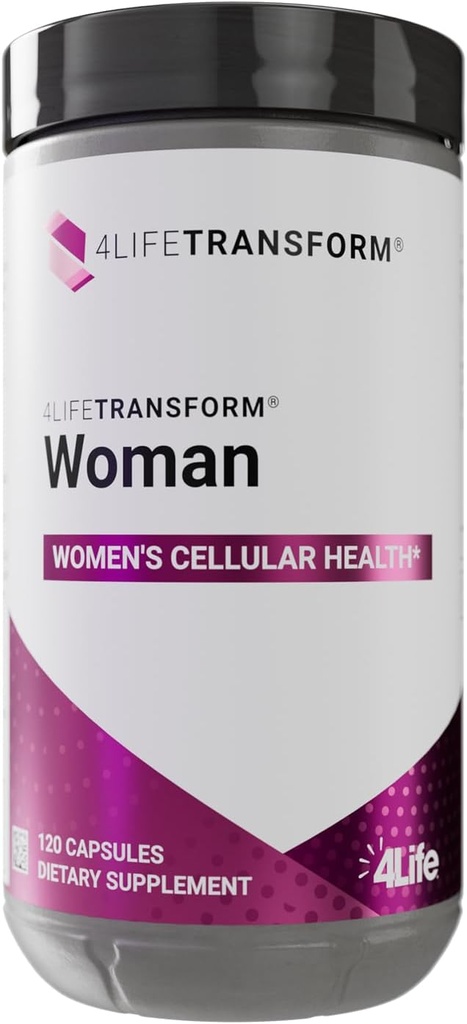 Femme transformante 4vie - Supplément femme avec des extraits de haricots veloutés et de primrose du soir - peau saine et bien-être - 120 capsules végétales