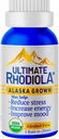 Ultimate Rhodiola®, Alaska Grown, Alcohol Free, Certified Organic, Rhodiola rosea Tincture, CO2 extracted, Reduce Stress, Improve Energy and Mood, adaptogen, nootropic, 3rd Party Tested