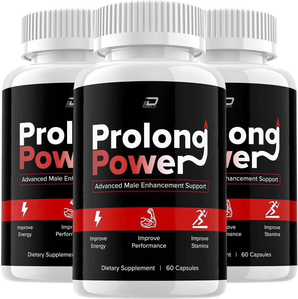 Prolong Power Pills Supplément, Prolong Power Capsules, Prolong Power Advanced Tablets, Prolong Power Pills Reviews, Prolong Power All-Natural Support Formule (3 Pack - 180 Capsules)