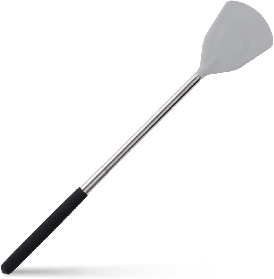 ROUNDS Applicateur de crème pour bâton télescopique dos pour huile corporelle de lotion