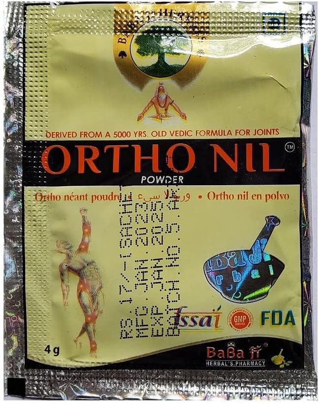 Carrières Hebral Ortho Nil Poudre Babaji Herbals 56 pcs