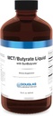 Douglas Laboratories MCT/Butyrate Liquid with SunButyrate (en anglais seulement) Fournit de l'acide caprylique hautement concentré et de l'acide butyrique dans un liquide agréable (en anglais seulement) 15,6 fl. oz.