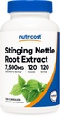Nutricost Extrait de racine de nébuleuse sting 7500mg équivalent, 120 Capsules - Végétarien amical, non-OGM, sans gluten