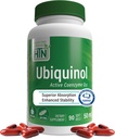 Santé Thru Nutrition Ubiquinol 50mg 90 Softgels comme Kaneka QH réduit CoQ-10.Stabilisé - 3ème partie testée.