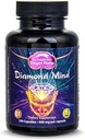 Supplément à base de plantes Dragon Herbs pour le soutien de la mémoire et de la concentration, formule Adaptogène végétalienne avec Ginkgo, Schizandra & Eleuthero - Diamond Mind 100 Capsules