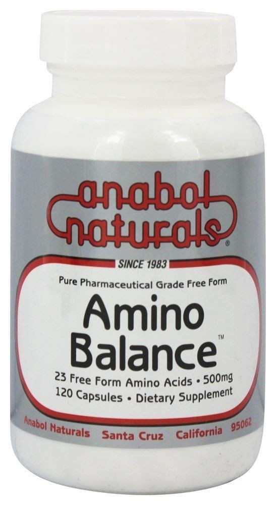 Embouts Amino Balance 120, supplément d'énergie Amino, formule complète de 23 mélanges Amino de forme libre avec BCAA, 9 acides aminés essentiels, glutamine, arginine pour la nutrition sportive, récupération musculaire après entraînement