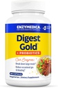 Enzymedica Digest Gold + Probiotics, 2-in-1 Formula for Gut Health, Digestive Enzymes & 1 Billion Active Probiotic Cultures, 180 Count (FFP)