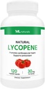 ML Naturals Natural Lycopene 30 mg 120 Vegetable Capsules. Antioxidant & Immune Support, Cardiovascular Health & Prostate Health, NSF-Certified & cGMP-Compliant, Third-Party Lab Tested
