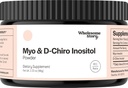 Myo-Inositol et D-Chiro Poudre de supplément Inositol pour les femmes