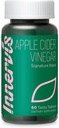Vinaigre de cidre de pomme 1000mg avec vitamines B & C - Soutien de l'appétit et du métabolisme - Seulement 5 calories - Saveur de pomme verte - 60 comprimés - Nutrition intérieure