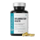 LES Labs Inflammation – Soutien, fonction musculaire et relaxation, mobilité – Turmeric, Boswellia, Quercetin, Ginger & CoQ10 – Supplément non OGM – 60 capsules