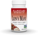Herbals Planétaires Lion's Mane, pour Mémoire, Focus et Mood*, 1000 mg - 30 Capsules Vegan