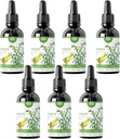 Dendrobium & Mullein extrait gouttes à base de plantes Powerful Lung Support, Dendrobium & Mullein extrait gouttes à base de plantes, soin des plantes Essence (7pcs)