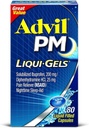 Advil PM Ibuprofène 200 mg Liqui-Gels 80 ea (paquet de 4)