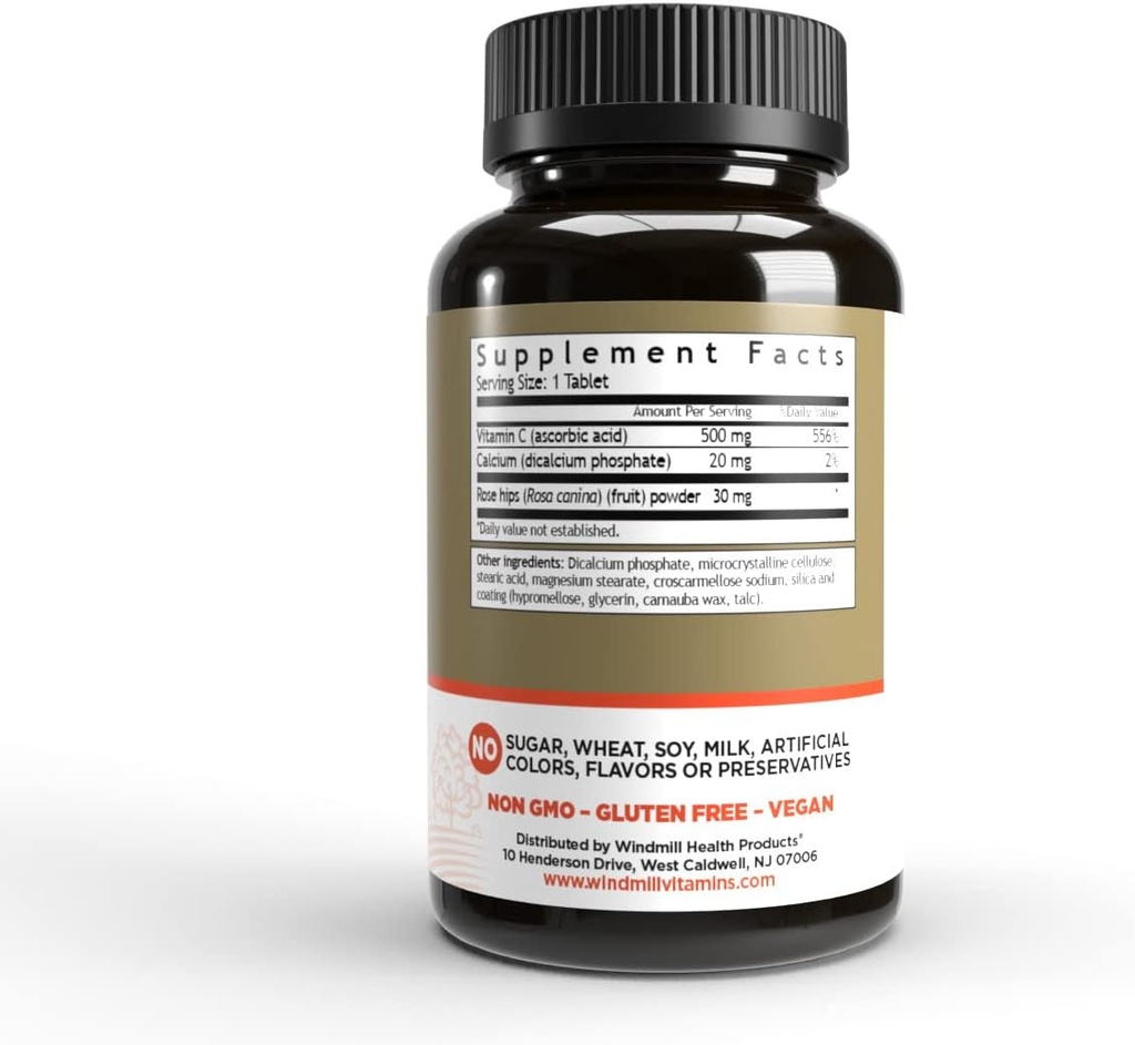 Moulin à vent C-500 avec onglet Rose HIPS 100'S (paquet de 1)