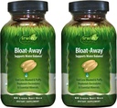 Irwin Naturals Bloat-Away - Support du bilan d'eau - Réapprovisionner les électrolytes et minéraux essentiels - 60 liquides Soft-Gels - 2 pack