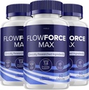 (3 Pack) FlowForce Max Supplément Énergie avancée, Supplément pour les hommes, Flow Force Max Suppléments Flowforce Max pour les hommes Supplément santé, FlowForce Max Avis (180 Capsules)