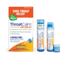 Gorge de BoironCalm on the Go Voyage essentiel pour soulager la gorge endolorie, ou scratchy, la gorge rouge ou sèche, et la ruse - 2 comte (160 Pellets)