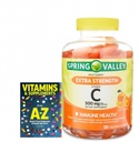 Spring Valley Extra Strength Vitamine C, 500 mg Gommies végétariennes, 120 Compte + Meilleur guide Vitamines Suppléments Réservez Gratuit Ne peut pas être vendu séparément