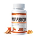 Supplément Berberine ElevateLife - Berberine 1500mg par portion,120 Capsules - Berberine HCI - Berberine Plus - Plus Pure True Ceylan Cinnamon, Berberine HCI Root Suppléments Pills