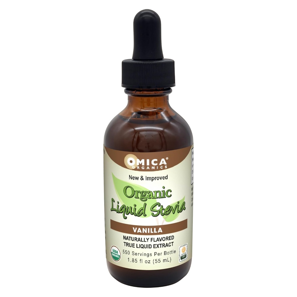 Omica Organics Liquid Stevia - Vanilla (1.85 fl oz)