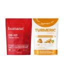 Oignons d'origine humaine D3 et curcuma