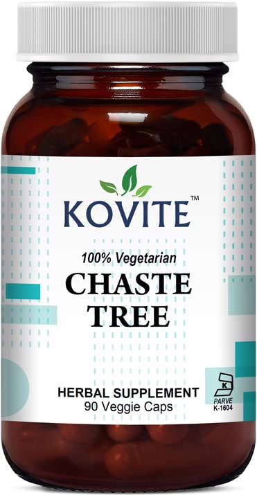 Organic Chaste Tree Berry 400 mg - 90 Vegetable Capsules