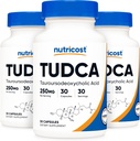 Nutricost Tudca 250mg, 30 gélules (3 bouteilles)