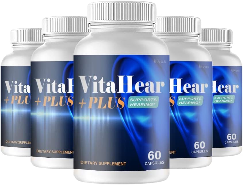 VitaHear Plus - Support auditif Vita Hear Plus (5 packs, 300 capsules)