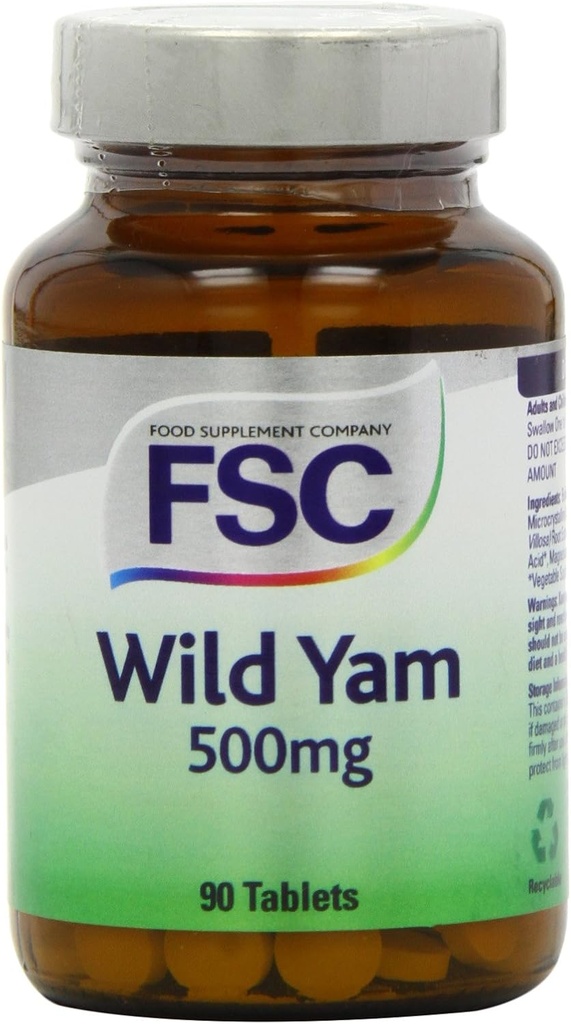 FSC 500mg Yam sauvage - Boîte de 90 comprimés